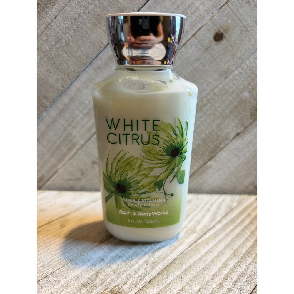 Bath & Body Works White Citrus Shea Vitamin E Body Lotion 8oz discontinued